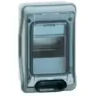 [601994] Coffret cache-borne- 4 modules avec bornier - IP65 - Plexo 